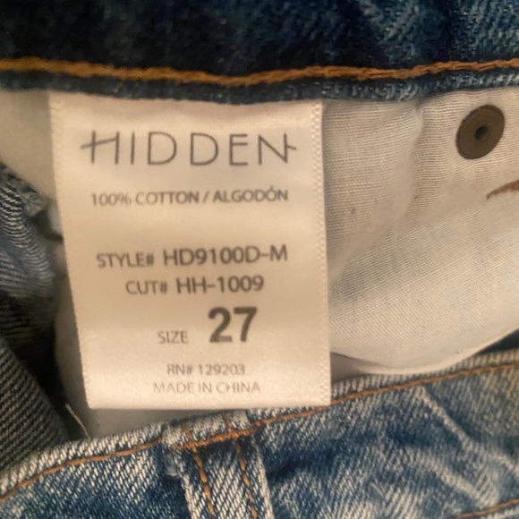 Hidden Denim Baggy High Waist Jeans - Picture 5 of 5